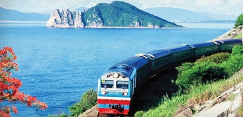 Du lịch Bắc-Nam bằng tàu hỏa. (Nguồn ảnh: cand.com.vn)
